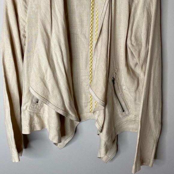 Mystree • Sz M Cream Cardigan - Picture 2 of 6